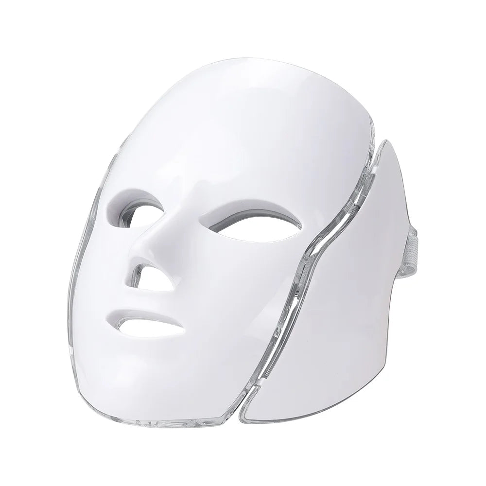 7-Color LED Light Therapy Face & Neck Mask