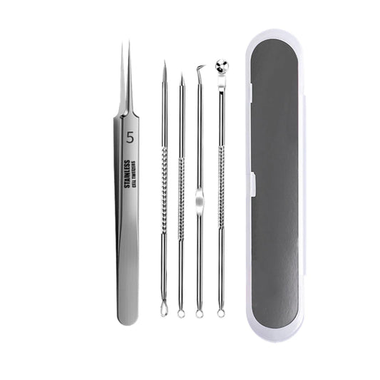Stainless Steel Acne & Blackhead Removal Tool Kit
