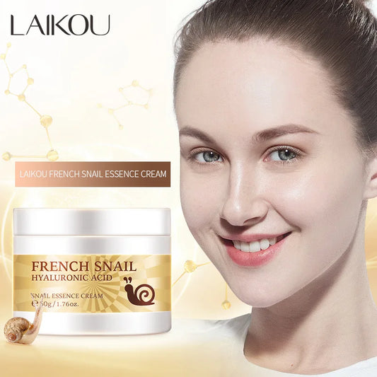 French Snail Face Cream with Hyaluronic Acid